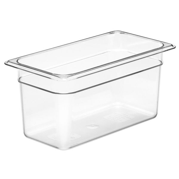 (6 Stück) CAMBRO | CAMVIEW® - Copolymer-Behälter GN 1/2 - Transparent - Höhe: 150mm - BPA-Frei