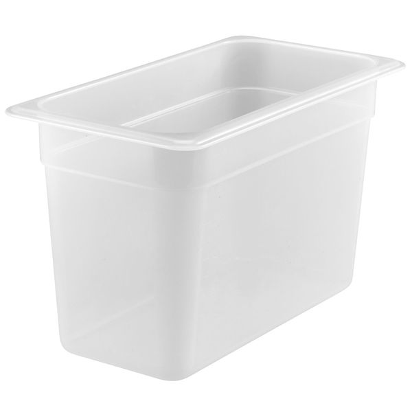 (6 Stück) CAMBRO | Polypropylen-Behälter GN 1/3 - Milchig - Höhe: 200mm