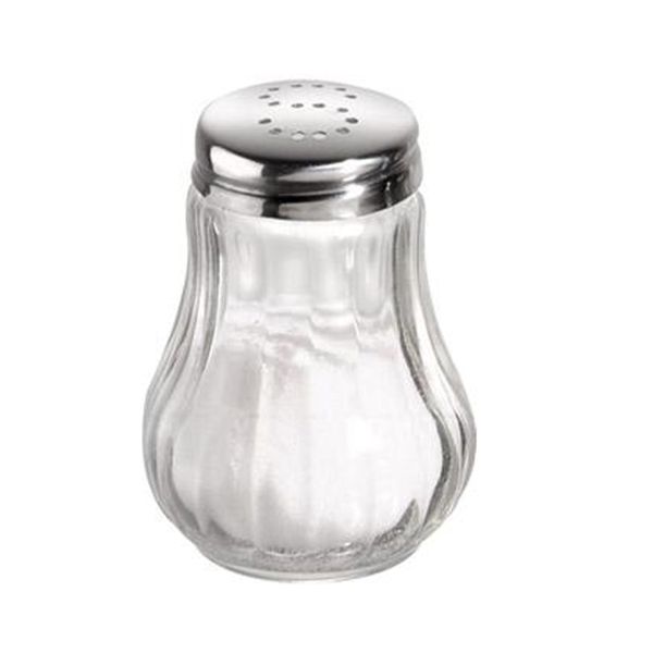 (6 Stück) Salz- & Pfefferstreuer - Glas - Höhe: 65mm