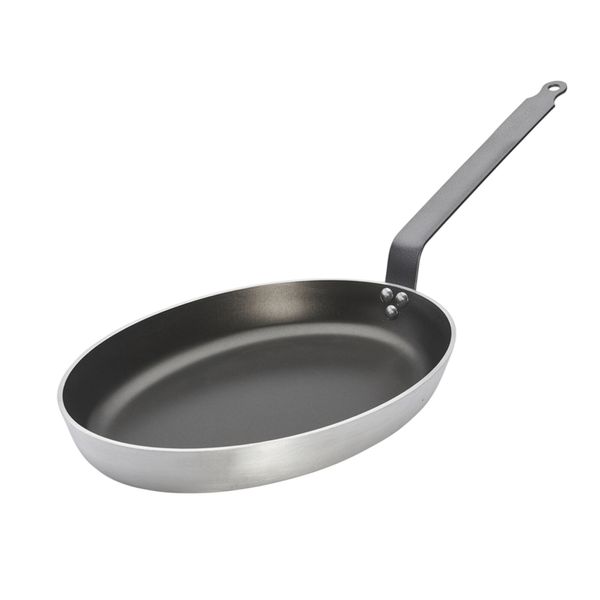 (3 Stück) DE BUYER | CHOC CLASSIC - Fischpfanne - 400x2800mm - oval