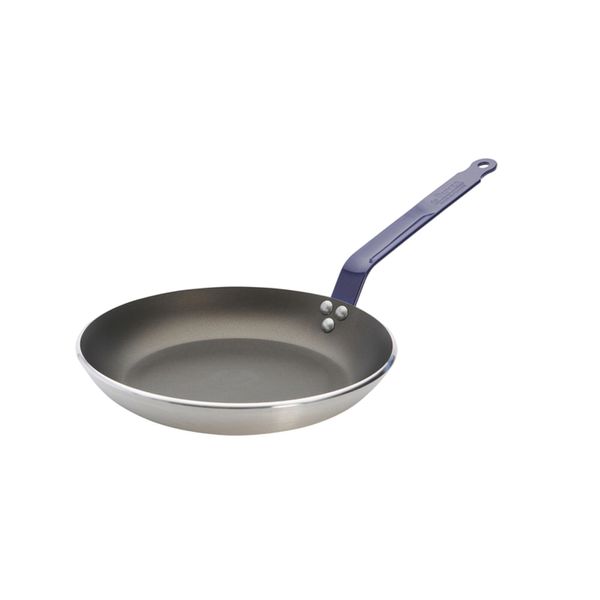 DE BUYER | CHOC RESTO INDUCTION - Bratpfanne - mit blauem Griff - Ø 280mm - HACCP