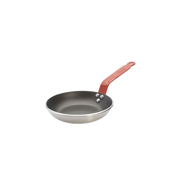 DE BUYER | CHOC RESTO INDUCTION - Bratpfanne - mit rotem Griff - Ø 200mm - HACCP