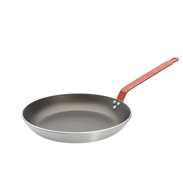 DE BUYER | CHOC RESTO INDUCTION - Bratpfanne - mit rotem Griff - Ø 320mm - HACCP