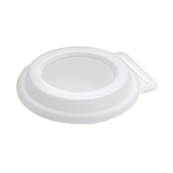(24 Stück) Mehrweg Deckel - Transparent - passend für Becher mit 300-500ml