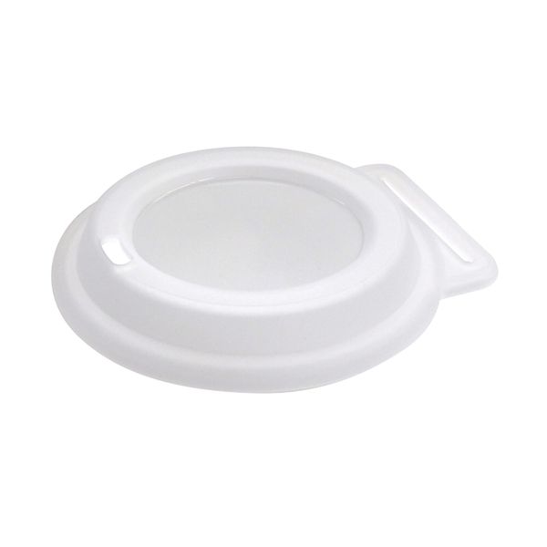 (24 Stück) Mehrweg Deckel mit Trinköffnung - Transparent - passend für Becher mit 300-500ml