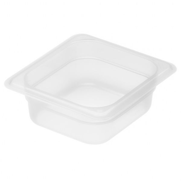 (6 Stück) CAMBRO | Polypropylen-Behälter GN 1/6 - Milchig - Höhe: 65mm
