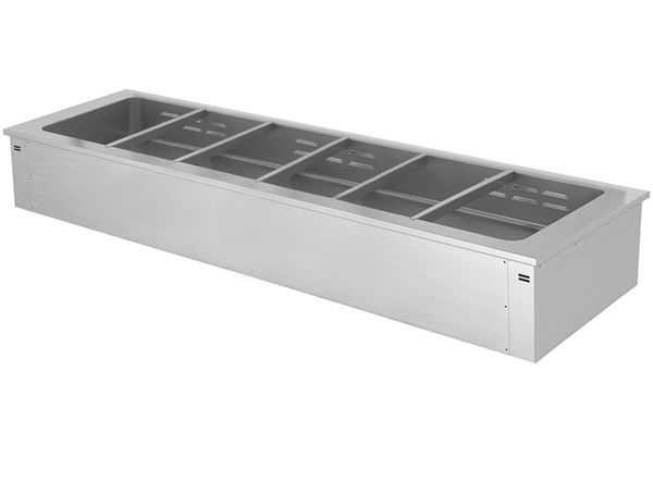 Einbau Bain-Marie - 2100mm - 6x GN 1/1 - 4,38 kW