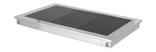 Einbau Warmhalteplatte - 1000mm - 3x GN 1/1 - 1,35 kW