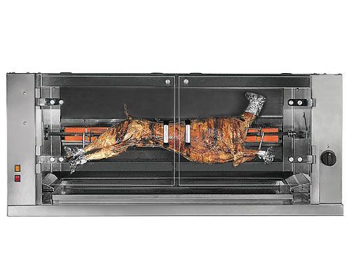 Gas Lamm- & Spanferkelgrill - 10 kW - mit 1 Spieß