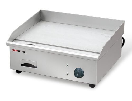 Elektro Bratplatte - 3 kW - Glatt - Bratfläche: 540x380mm