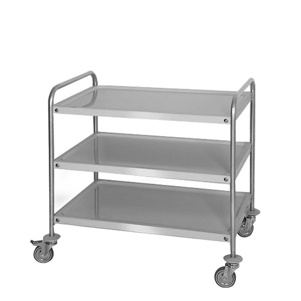 Servierwagen - 800x500mm - mit 3 Abstellflächen