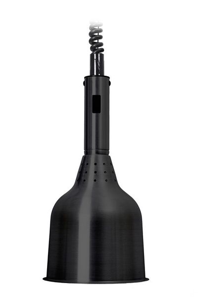 Wärmelampe Infrarot - 250 Watt - Ø 180mm - Schwarz