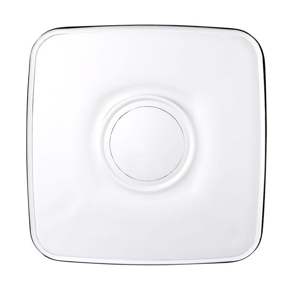 (72 Stück) Untertasse für Teegläser - AQUA - Eckig - 102x102mm