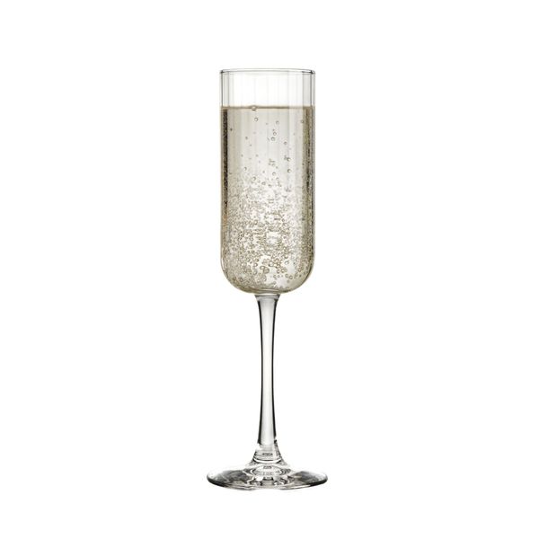 (12 Stück) LIBBEY | LINEAR - Sektglas - 222ml