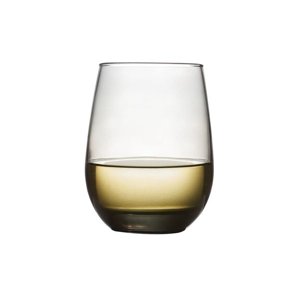 (12 Stück) LIBBEY | STEMLESS - Weinglas - 451ml - Grau