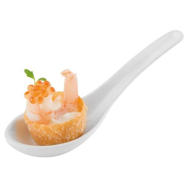 (12 Stück) Fingerfoodlöffel - FRIENDLY - PET  - Länge: 135mm