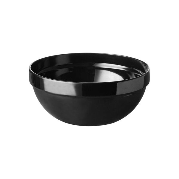 (6 Stück) Schale - FRIENDLY - PET - 0,15 Liter - rund - Ø 100mm - Schwarz