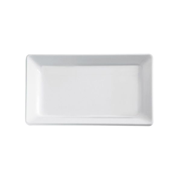 (6 Stück) GN-Tablett 1/4 - PURE - Melamin - Höhe: 30mm - Weiß