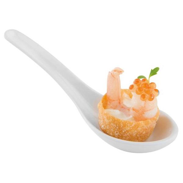(60 Stück) Fingerfoodlöffel - HONG KONG - Melamin - Länge: 130mm
