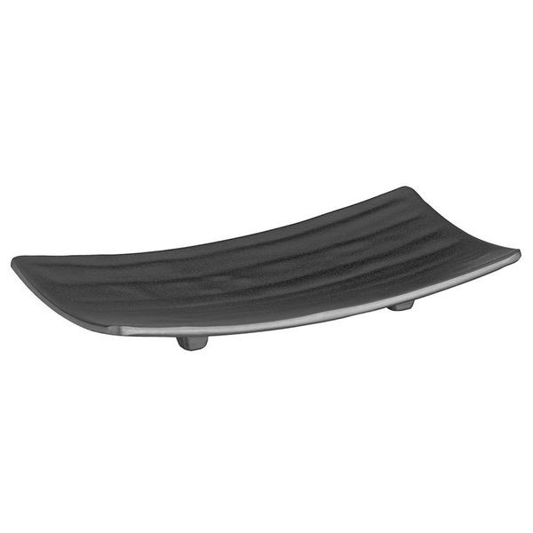 (6 Stück) Tablett / Sushiboard - ZEN - Melamin - 220x120mm - Höhe: 30mm