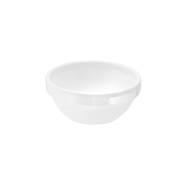 (6 Stück) Dipschälchen - CASUAL MINI - Melamin - 20ml - Ø 60mm - Weiß