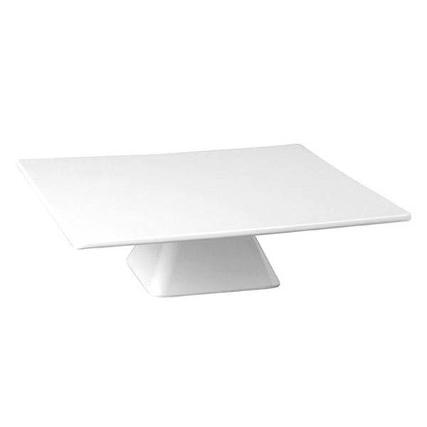 Servier- & Tortenplatte - CASUAL - Melamin - 310x310mm - eckig - Höhe: 80mm