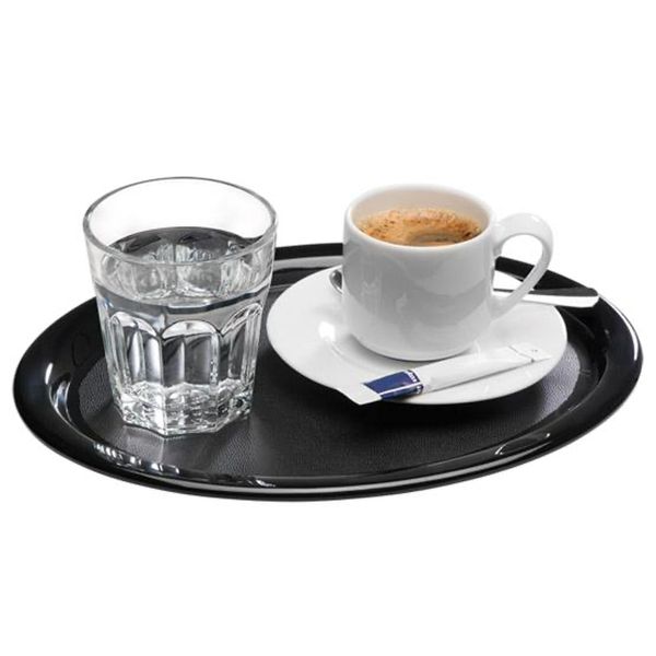 (6 Stück) Serviertablett - KAFFEEHAUS - Melamin - 285x215mm - Höhe: 15mm