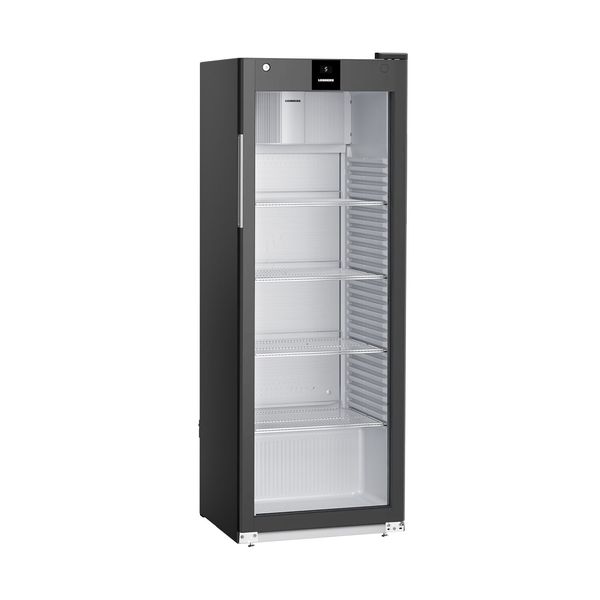LIEBHERR | Kühlschrank PERFORMANCE - 347 Liter - Innen Kunststoff - mit 1 Glastür - Schwarz