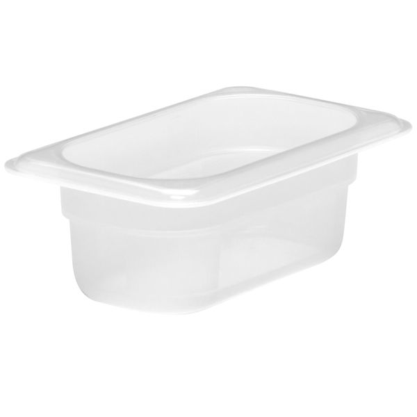 (6 Stück) CAMBRO | Polypropylen-Behälter GN 1/9 - Milchig - Höhe: 65mm