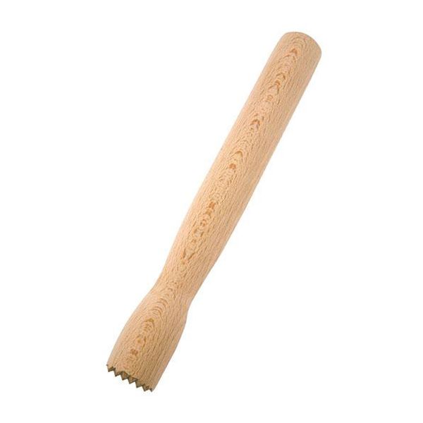(6 Stück) Stößel - Holz - Länge: 210mm - Braun