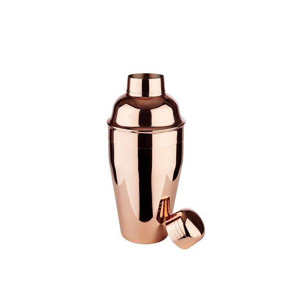 (6 Stück) Shaker - CLASSIC - Edelstahl - 0,5 Liter
