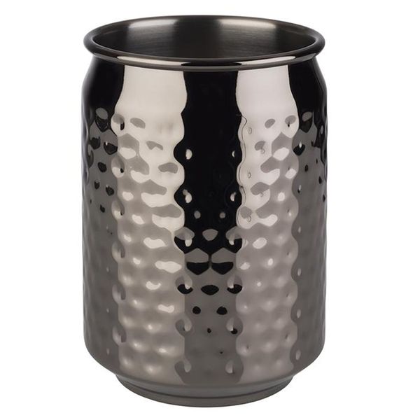 (6 Stück) Becher - COOL - 350ml - Schwarz