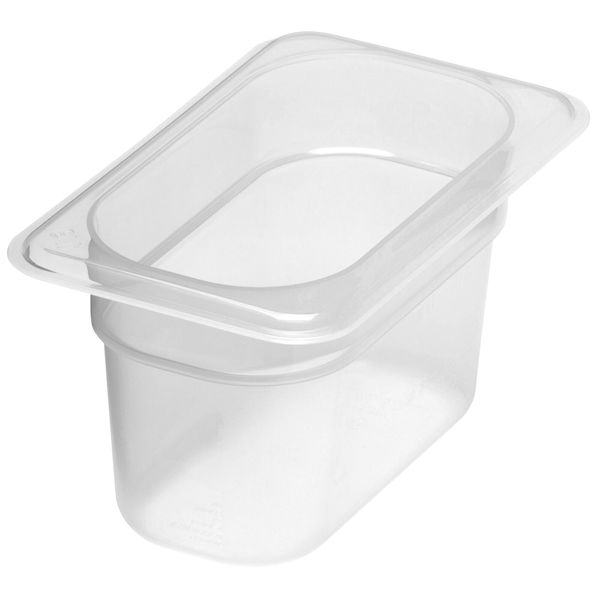 (6 Stück) CAMBRO | Polypropylen-Behälter GN 1/9 - Milchig - Höhe: 100mm