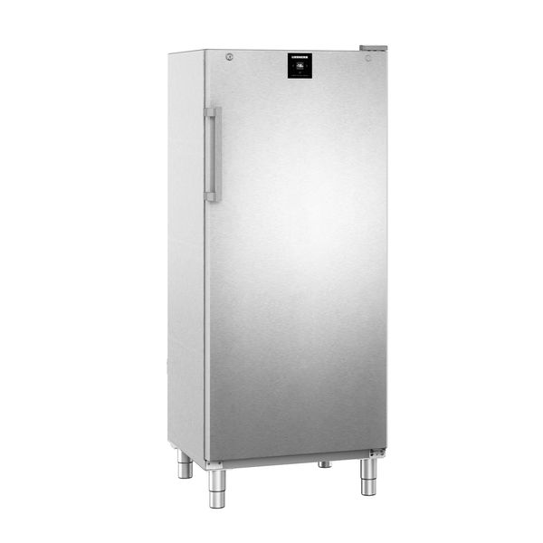 LIEBHERR | Tiefkühlschrank Edelstahl PERFECTION - 499 Liter - Innen Kunststoff & 10 Staukörbe - mit 1 Tür