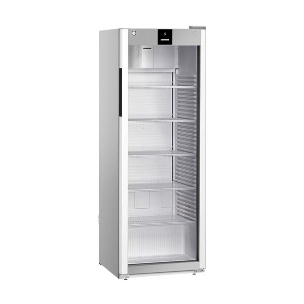 LIEBHERR | Kühlschrank PERFORMANCE - 347 Liter - Innen Kunststoff - mit 1 Glastür - Grau