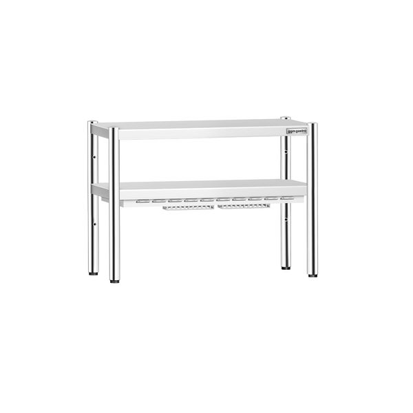 Wärmebrücke mit Keramikstrahler - 1000x370mm - 700 Watt - 1 beheizte Etage, 1 Ablage