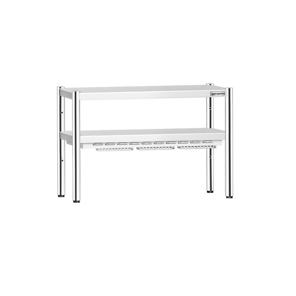 Wärmebrücke mit Keramikstrahler - 1200x370mm - 1,05 kW - 1 beheizte Etage, 1 Ablage