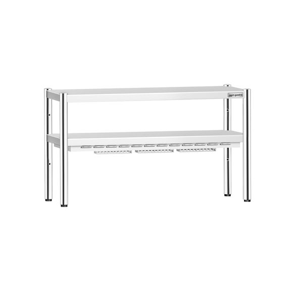 Wärmebrücke mit Keramikstrahler - 1400x370mm - 1,05 kW - 1 beheizte Etage, 1 Ablage