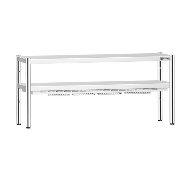 Wärmebrücke mit Keramikstrahler - 1800x370mm - 1,4 kW - 1 beheizte Etage, 1 Ablage