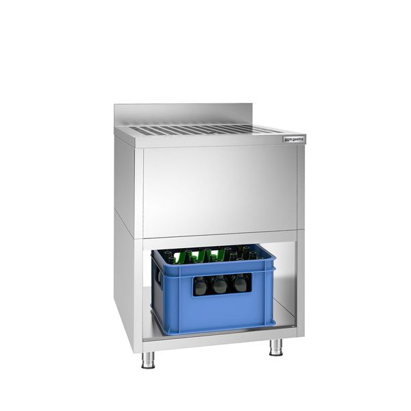 Abtropfschrank - Edelstahl - 600x600mm