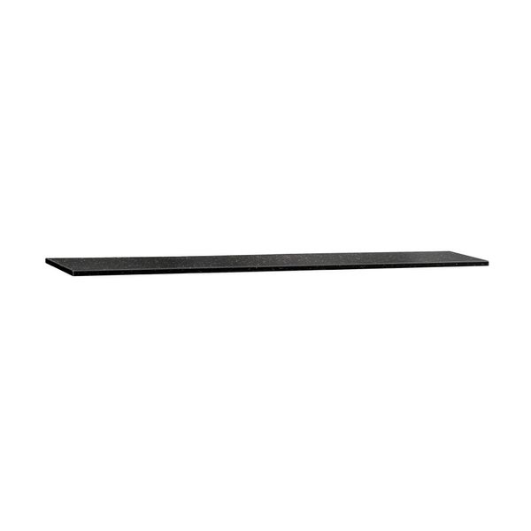 Edelstahl Arbeitstisch PREMIUM - 1400x600mm - mit Grundboden - inkl. Granitarbeitsplatte