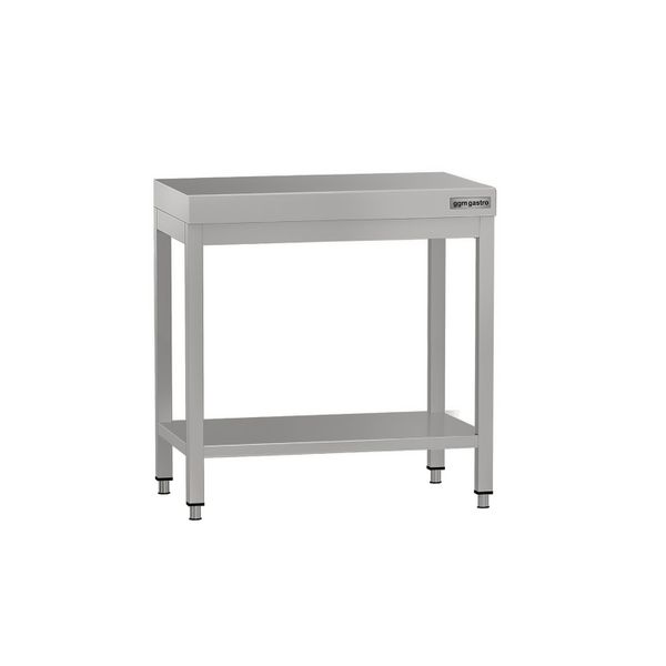 Edelstahl Arbeitstisch ECO - 600x700mm - mit Grundboden