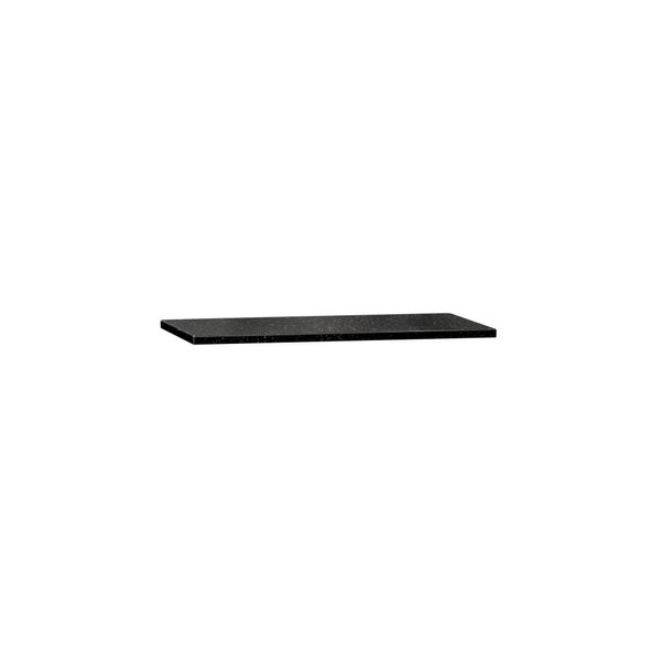 Edelstahl Arbeitstisch PREMIUM - 700x600mm - mit Grundboden - inkl. Granitarbeitsplatte