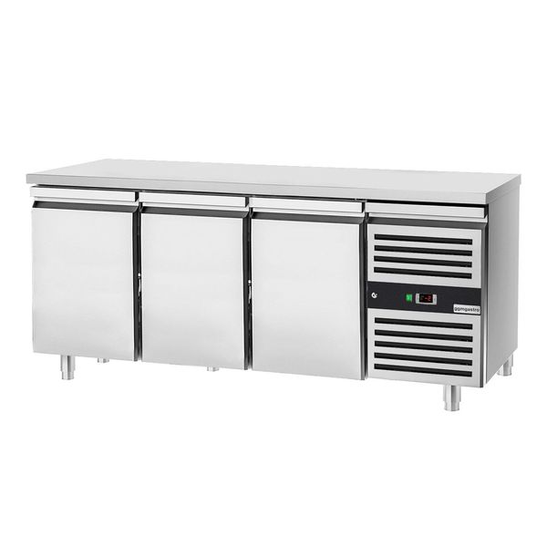 Bäckereikühltisch PREMIUM - 2000x800mm - mit 3 Türen
