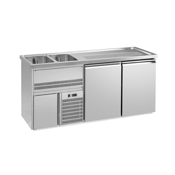 Biertheke Premium PLUS - 1950x700mm - 2 Türen