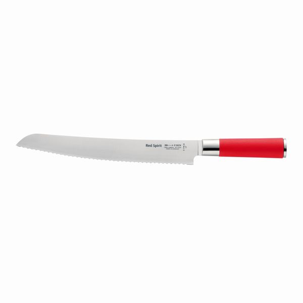 F. DICK | RED SPIRIT - Brotmesser - mit Wellenschliff - Klinge: 260mm