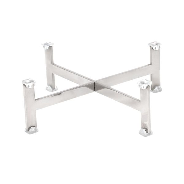 Buffetständer - Höhe: 120mm - Chrom - passend für Platten & Teller ab 210mm