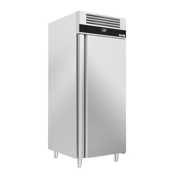 Bäckerei-Tiefkühlschrank Edelstahl PREMIUM - EN 600x400 - mit 1 Tür