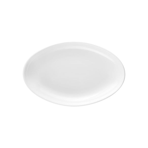 (2 Stück) SELTMANN WEIDEN | BeilagenTeller - oval tief - 235x150mm - Weiß