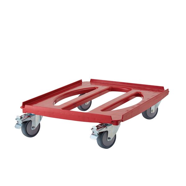 CAMBRO | CAMDOLLY® - Transportwagen - passend für EPP Boxen EN 600x400 - Rot